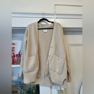 Abercrombie & Fitch, Nude knitted cardigan